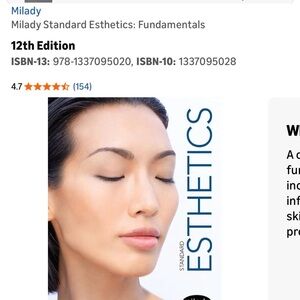 Milady Standard Esthetics 12th Edition Book